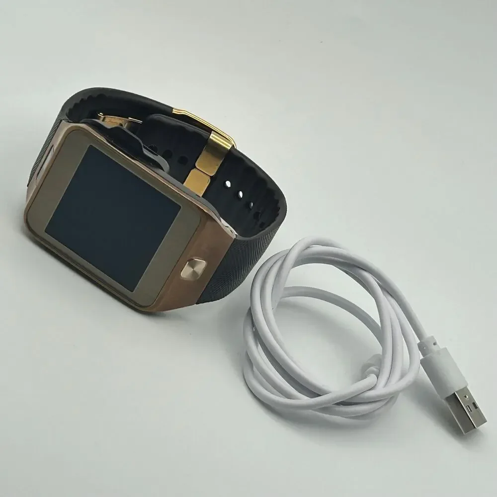 Samsung Gear 2 Rose-gold Black Smartwatch 1.63-inch Screen Front Camera